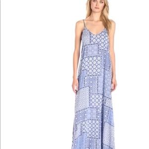 Karen Kane Double Vee Maxi Dress size small